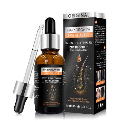 China Nourishing Hair Growth Essence Hair Loss Treatment Serum Repair Liquid Dense Hair Fast Grow Ginger Germinal Essential Oil for sale