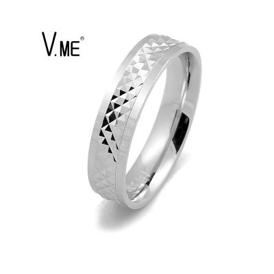 China CLASSIC Couples Gifts Mens Classic Band Rings Simple Design 925 Silver Rings For Men for sale