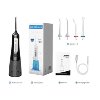 China 2021 Car Irri Water Flosser Alligator USB Rechargeable Oral Water Flosser Portable Dental Teeth for sale