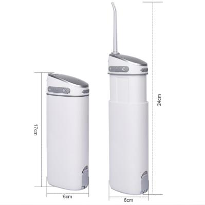 China Water Flow Oral Irrigator Pulse Convenient Water Tooth Irrigator Dental Flosser 2021 Most Popular Products New 165ML for sale