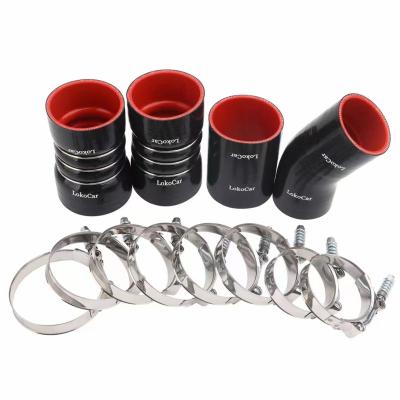 China Weather Resisitance Factory OEM 0005016182 Reinforcement Rubber Tube Air Inlet Bump Silicone Hose for sale