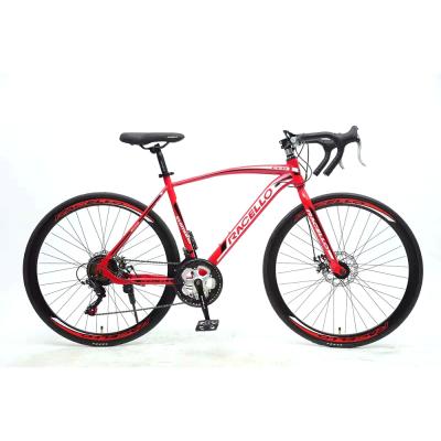 China Racing 14 Speed ​​Steel Frame 700C High Quality Road Bike Racing Bike zu verkaufen