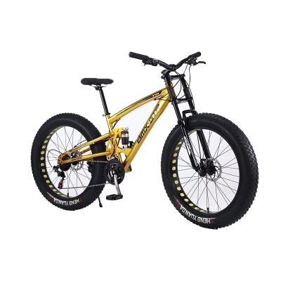 China Beach Maker Fat Bike / Snow Bike Supply 26*4.0 Fat Tire Fat Bike 21 Speed ​​For Men And Women for sale