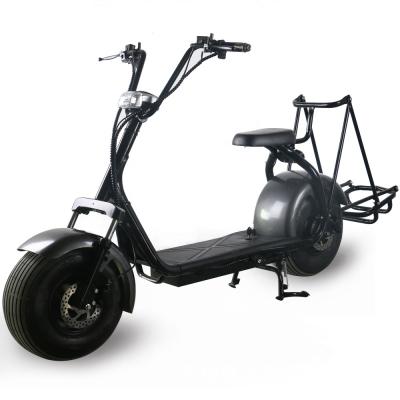 China wholesale steel hot tire electric scooter motorcycle citycoco golf for adult en venta