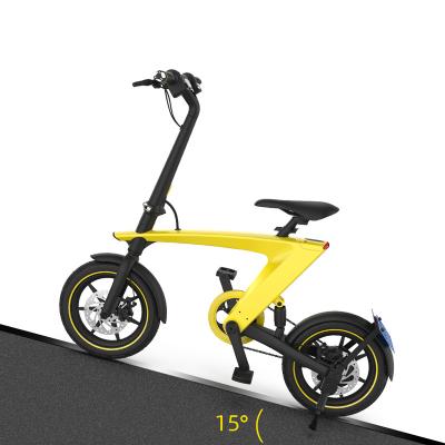 Cina Cheap Price Aluminum Alloy 14 Inch Electric Folding Bikes 250W Foldable Electric Bike For Sale in vendita