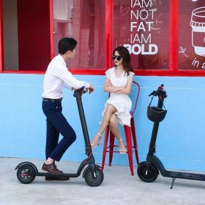 China Wholesale Two Wheels Unisex Portable Kick Scooter Foldable Adult Electric Scooter for sale