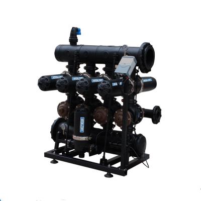 China Smooth Popular Selling Type H Inch 4 Filtration 3 Automatic Backwater Irrigation Purification Drip Irrigation System for sale