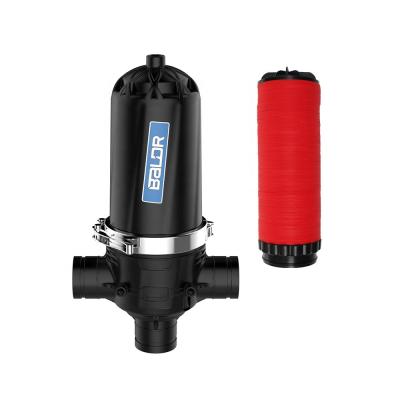 China Building Material Shops 2 Inch T Type Disc Water Filter For Agriculture Farm Irrigation for sale