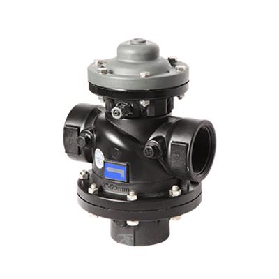 China Machinery repair shops chamber 2 flushing control valve from drain port with angle flow to flush system from filtration drain port for sale