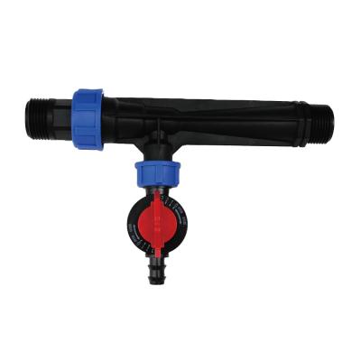 China Agriculture Irrigation Fertilizer 1 Inch Irrigation Venturi Fertilizer Injector For Drip Irrigation Farm Irrigation System for sale