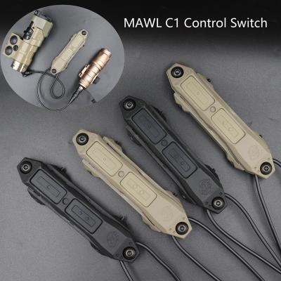 China Toy MAWL C1 Electronic Switch Green Red Laser Endcap Adapter Extension and M600 M300 Flashlight with Dual Control Switch Configration Light for sale