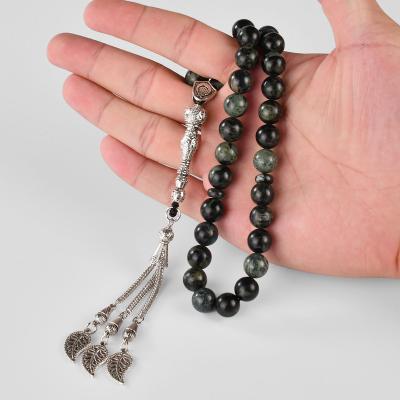 China YS326 Rhyolite MULTI CLASSIC Jasper Misbaha Islamic Prayer Beads Tasbih MASBAHA Tasbeeh of 99 color PCS for sale