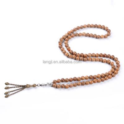 China Wholesale Muslim Singing Beads Saudi Arabia Medjugorje Necklaces YS13 Natural Chunky Mala Beads Gifts For Rosary Making for sale