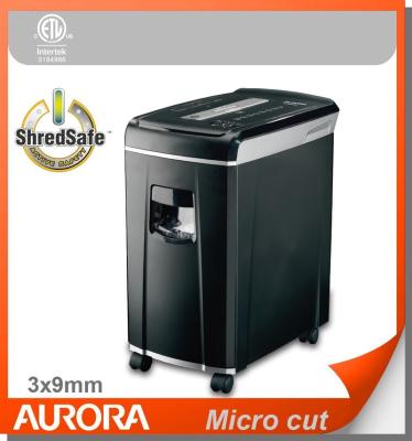 China Aurora AS860M/AS660M Plastic Paper Shredder, 8 Sheet (A4) Micro 3x9mm Cut, Light Duty Home and Office 3x9 Shredder Machine for sale