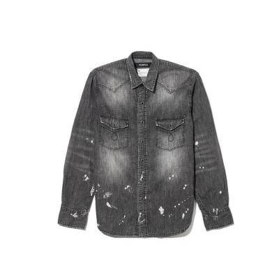 China Sustainable YSJ Customized Technics Hip Hop Styles New Design High Quality Jeans Jacket For Men for sale