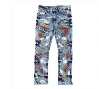 China Boot cut YSJ kids clothing sets fashion style kids jeans pants clothes for kids for sale