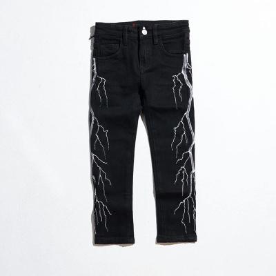 China 2021 boot cut fashion explosion children use boys jeans 8 years old boys jeans 8 years old for sale