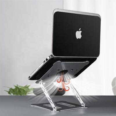 China Original (Size) Design Aluminum Alloy Adjustable Minimalist Laptop Stand Sturdy Stand 2021 Exclusive Private Laptop Models New for sale