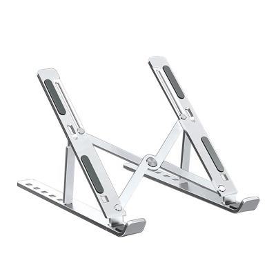 China 4-18 2022 Amazon Hot Selling Ergonomic Standing Adjustable Foldable Portable Laptop Aluminum Stands for sale