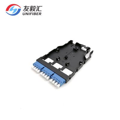 China MPB6 High Density 12 Fiber Splice Cassette Module For Pigtail And Ribbon Splicing for sale