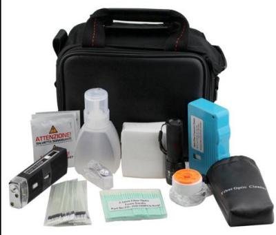 China Waterproof Fiber Optic Tool Kits , Compact Fiber Connector Cleaning Kit for sale