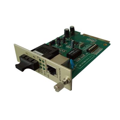 China 5V Dual Fiber Media Converter SC / FC / ST / LC Fiber Connector ROHS Approved for sale