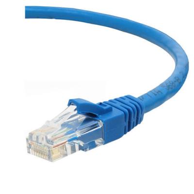 China Weatherproof Cat6 UTP Patch Cable Snagless Boot Strain Relief UTP Patch Cables for sale