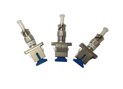 China Male/Female Fiber optic Hybrid adapter, ST to SC,ST to LC,ST to FC metal adapter couplers for sale