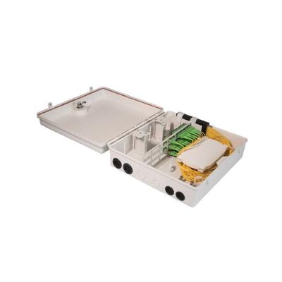 China SC APC Connector PLC Splitter Fiber Optic Termination Box for sale