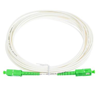 China PE Sheath SC APC-SC APC G657B3 3.5mm Fiber Optical Patch Cord for sale