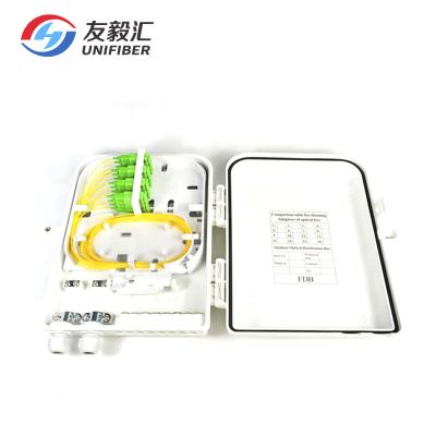 China 16 Ports ABS FTTH FTTX Fiber Optic Termination Box for sale