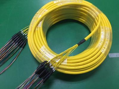 Cina IL LC UPC 144f pre ha terminato il multi rivestimento dei cavi a fibre ottiche OFNR in vendita