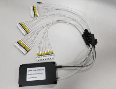 Κίνα 40CH ζώνη συνήθειας ενότητας LC UPC 100GHz C21-C60 250mW AWG DWDM προς πώληση