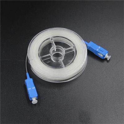 China G657B3 conector transparente invisível do SC UPC do HDPE do cabo de fibra ótica FTTH 1.1mm à venda