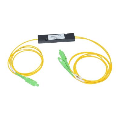 China 1550nm Wavelength Division Multiplexer SC APC FWDM Splitter For CATV WDM System for sale