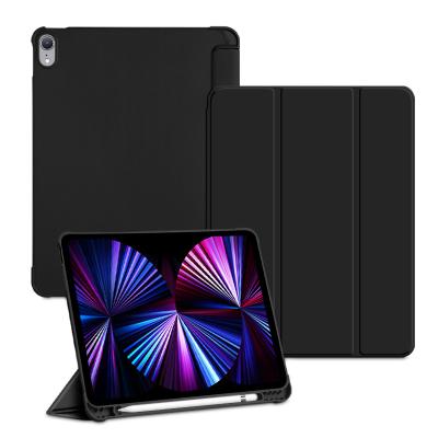 China IPad10.2 New Logo 2023 New Pencil Holder TPU Cover Soft Tablet Case Magnetic Acrylic Tablet Cover For iPad Pro 11 2022 Tab Case for sale