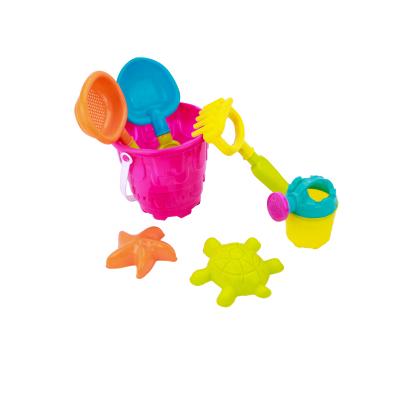 China Hot Selling PP Plastic Factory Beach Sand Toys Bucket Set And Toys For Kid For Fun Education for sale