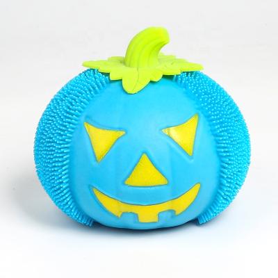 China TPR Gift Kids Stress Relief Halloween Squeeze Pumpkin Ball Squeeze Ball Soft Toys for sale