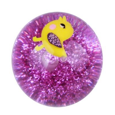 China Toy Wholesale High Quality Christmas Promotional Water Bouncing Ball Light Bounce Ball For Kids for sale