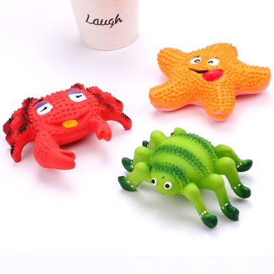 China Factory Direct Sale Viable Pet Toys No Voice Starfish Spiderfish Dog Set Pets Toys for sale