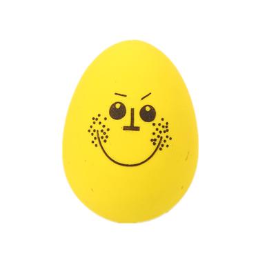 China Wholesale Viable Multi Color Pet Smile Face Interactive Toy Latex Egg Toy For Dog for sale