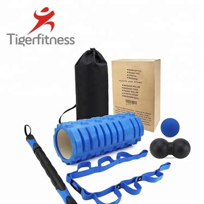 China Tiger FitnessAdjustable 3 Speed ​​Comfortable Foot Back Massager Foam Roller For Deep Tissue Massage for sale