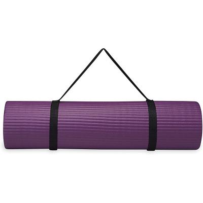 China Tiger Fitness Hot Comfortable Selling Low Price Adjustable Portable Fitness High Density Non-Slip PVC Yoga Mat for sale