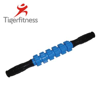 China Tiger Fitness Professional Mini Portable Muscle Beauty Massager Tool Gym Fitness Foam Roller Massage Stick for sale