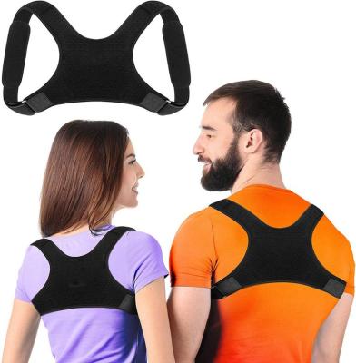 China Velvet / Healthy Adjustable Stable Back Sponge Posture Corrector For Body Shape for sale