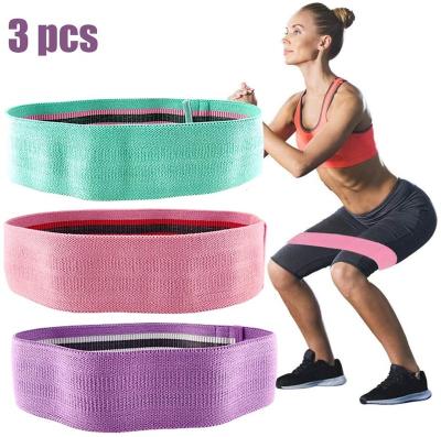 China Thick Durable Stretch Powerlifting Resistance Bands Non-Slip Family Suits for sale