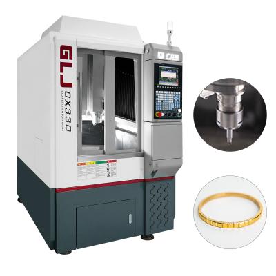 China Vijfassige ring sieraden CNC machine 750W Te koop