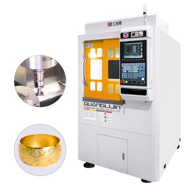 China Jewelry Cnc Milling Machine Precision Vertical And Horizontal Nine Axis Machine for sale