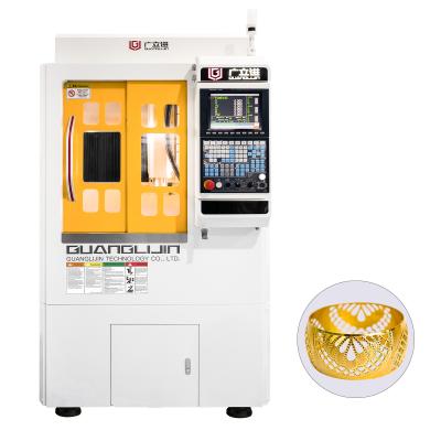 China German Precision Metal 9 Axis Jewelry CNC Machine Alpha Reducer Control System for sale