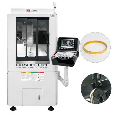 China 7 Axis CNC Universal Flat Bangle Cutting Engraving Machine for sale